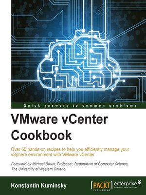 cover image of VMware vCenter Cookbook